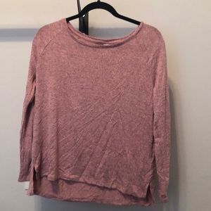 Soft pink sweater